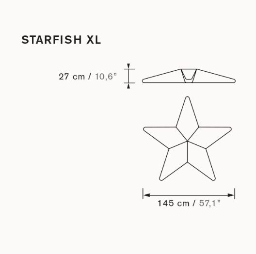 OGO étoile de Mer / Starfish XL / 145cm