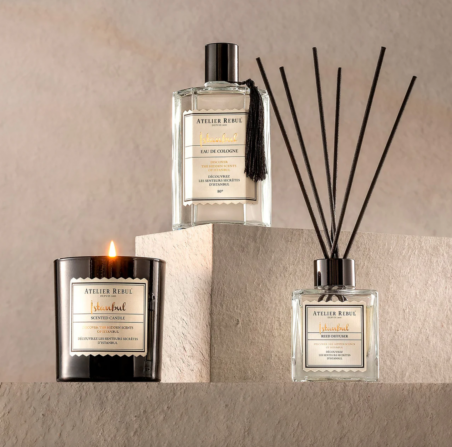 Atelier Rebul Bougie Parfumée Istanbul 210g
